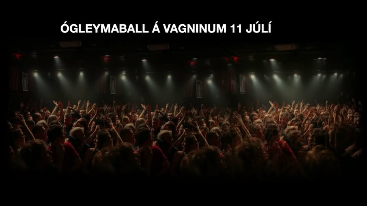 ÓGLEYMABALL Á VAGNINUM.