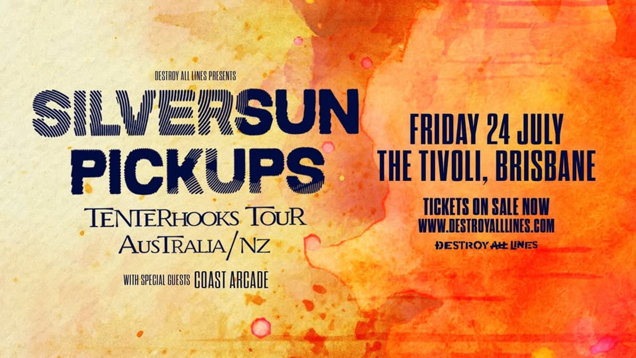Silversun Pickups // Brisbane // The Tivoli // with Coast Arcade // 18+