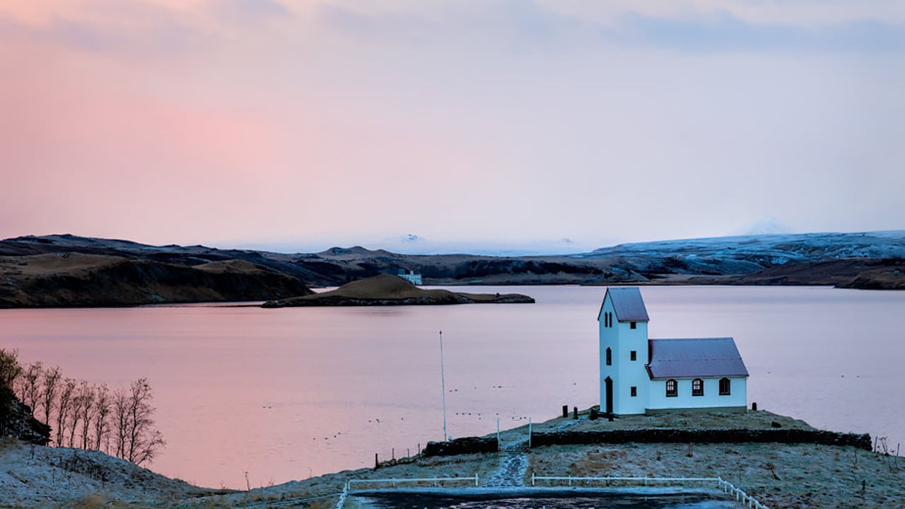Skátamessa í Úlfljótsvatnskirkju