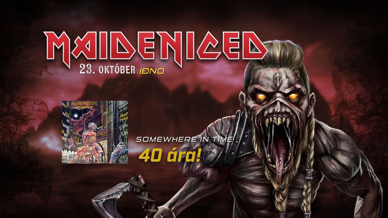 MaidenIced - Somewhere in Time í Iðnó