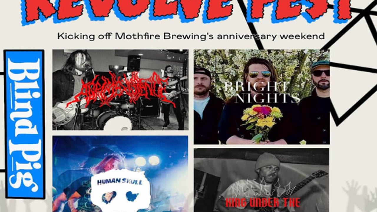 REVOLVE FEST, AGE, Human Skull, Bright Nights, and King Under The Mountain