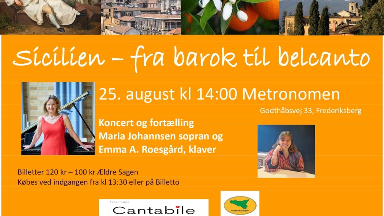 Sicilien - fra barok til belcanto