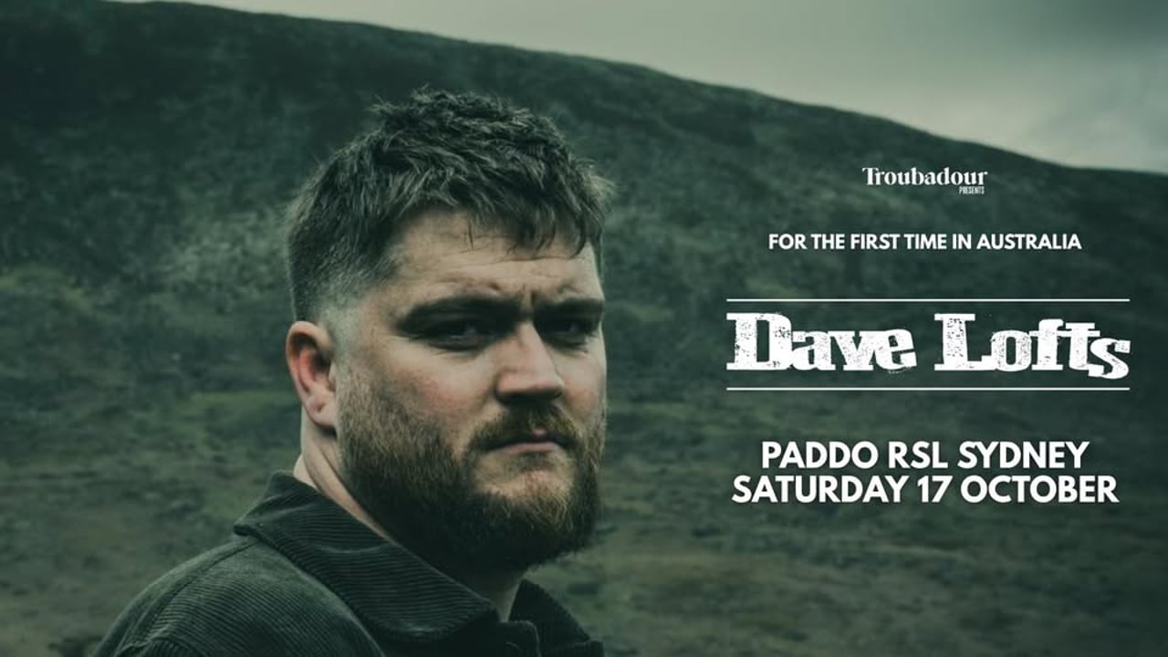Dave Lofts // Live in Sydney! Paddo RSL 