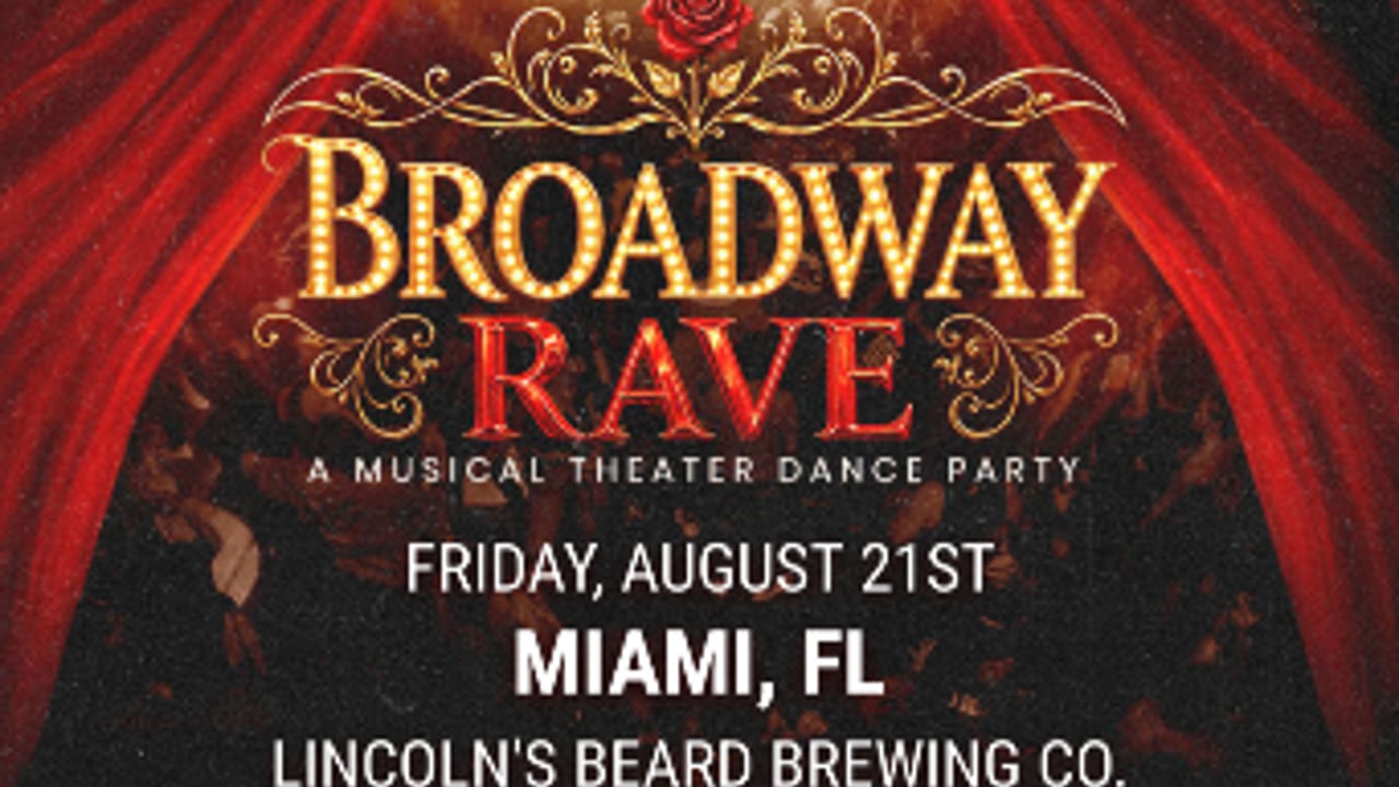 Broadway Rave: A Musical Theater Dance Party in Miami