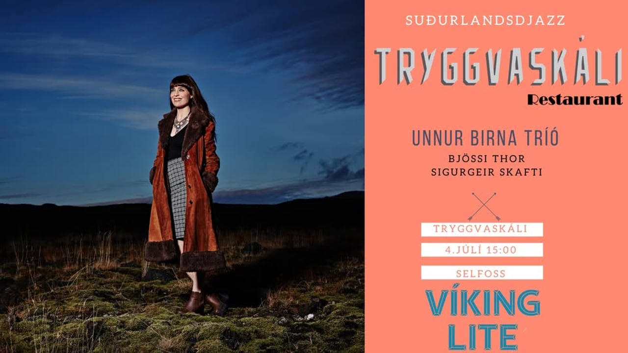 Suðurlandsdjazz #4 Unnur Birna og Bjössi Thor í Tryggvaskála