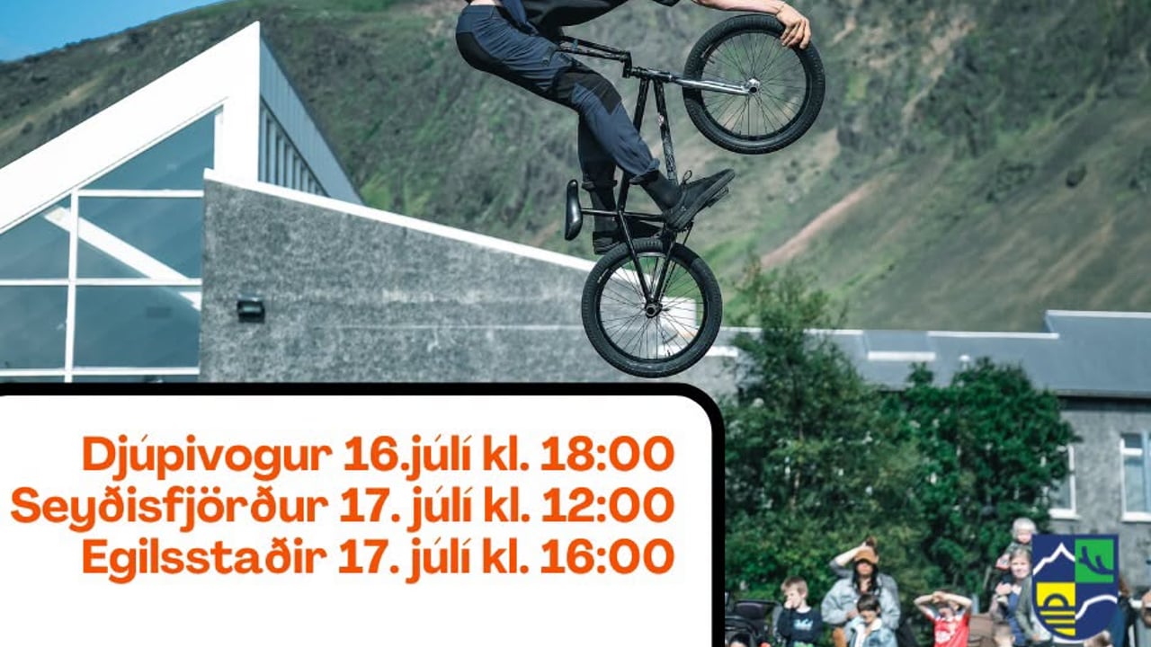 BMX brós á Seyðisfirði