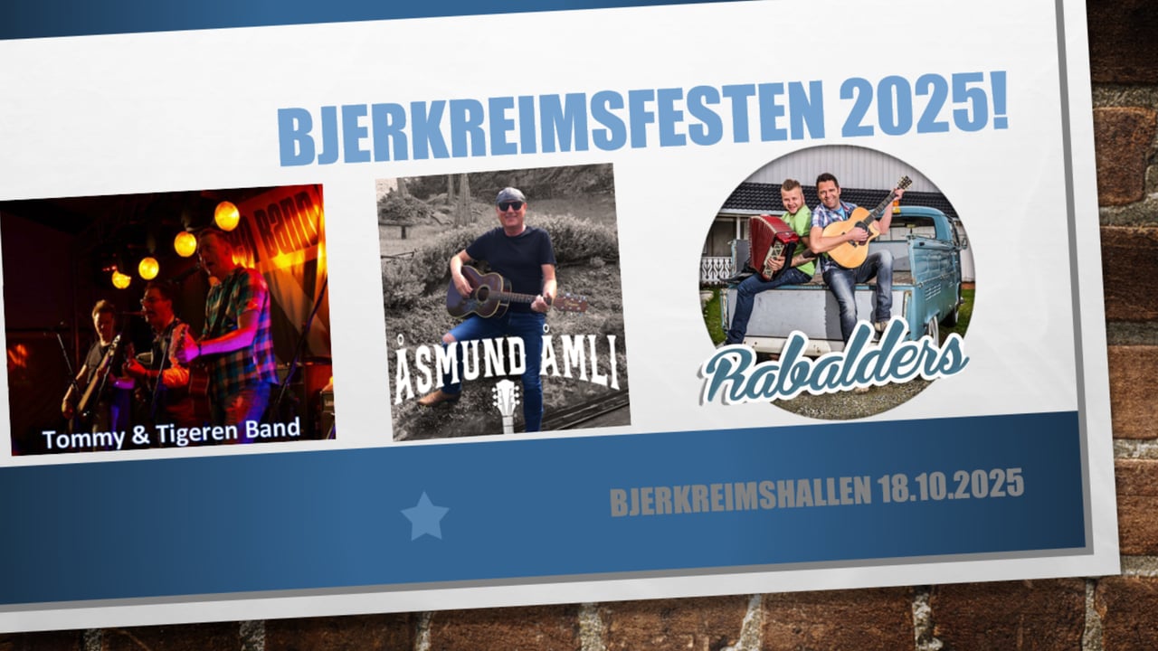 Bjerkreimsfesten 2026