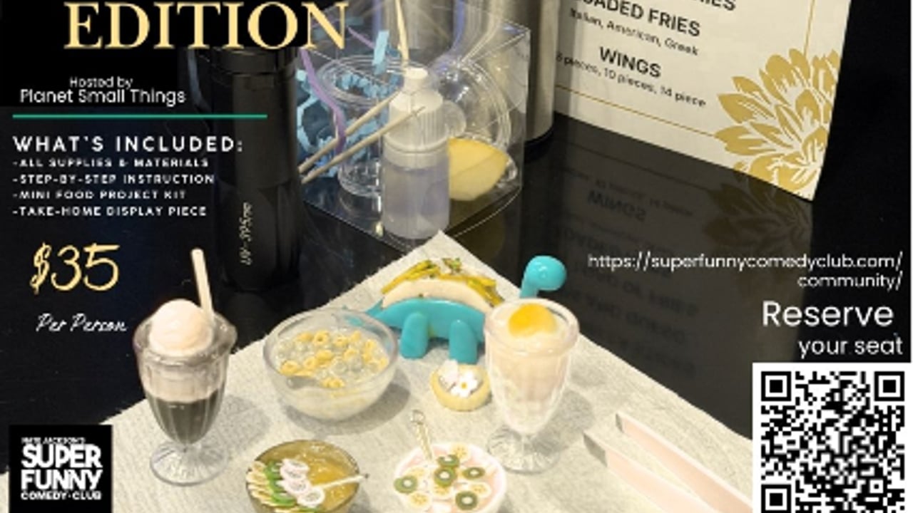 Art Workshop: Planet Small Things (Foodie Edition)