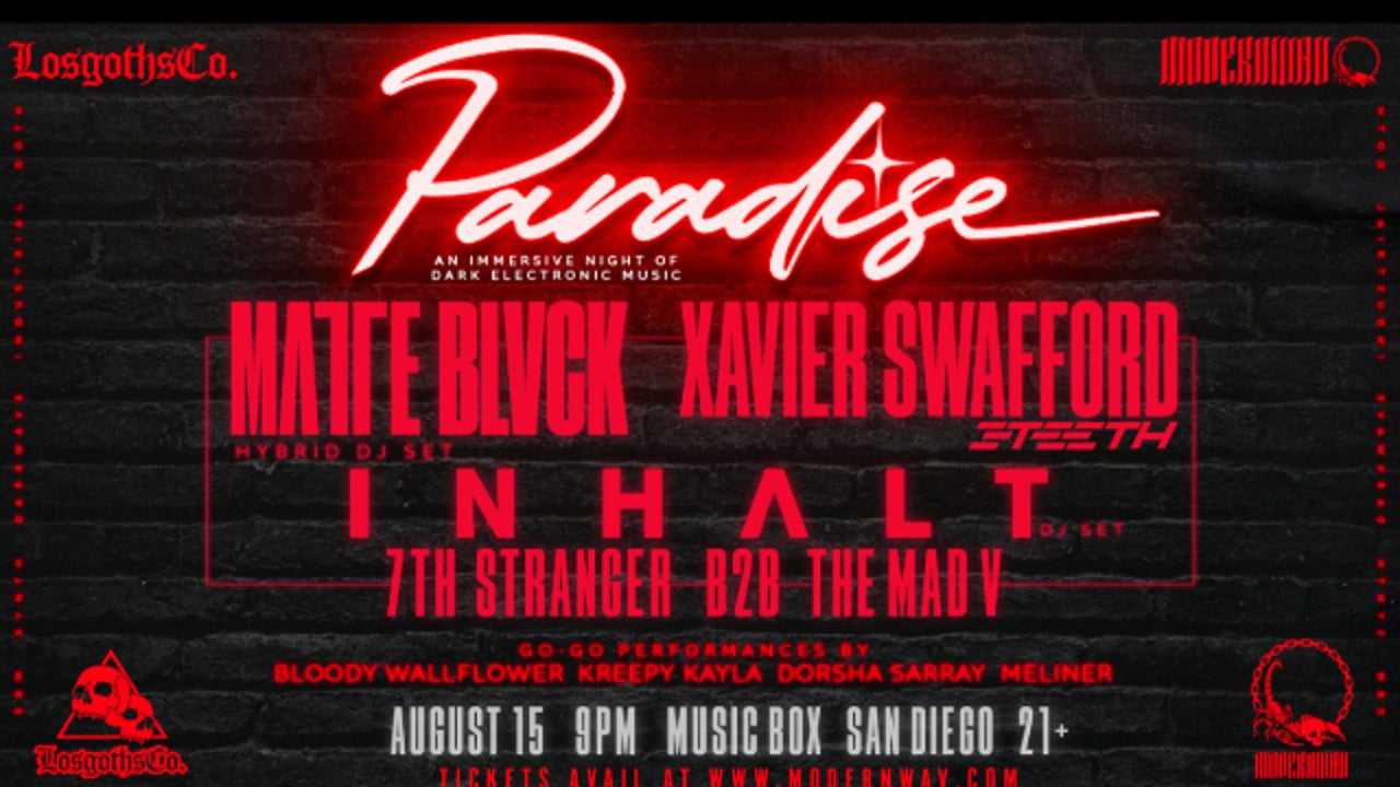 LOS GOTHS X MODERN WAV PRESENT: PARADISE