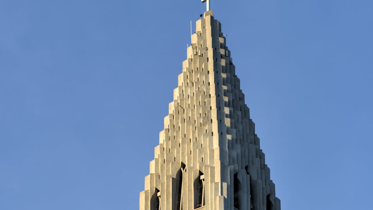 Service and Sunday School at Hallgrímskirkja at 11:00