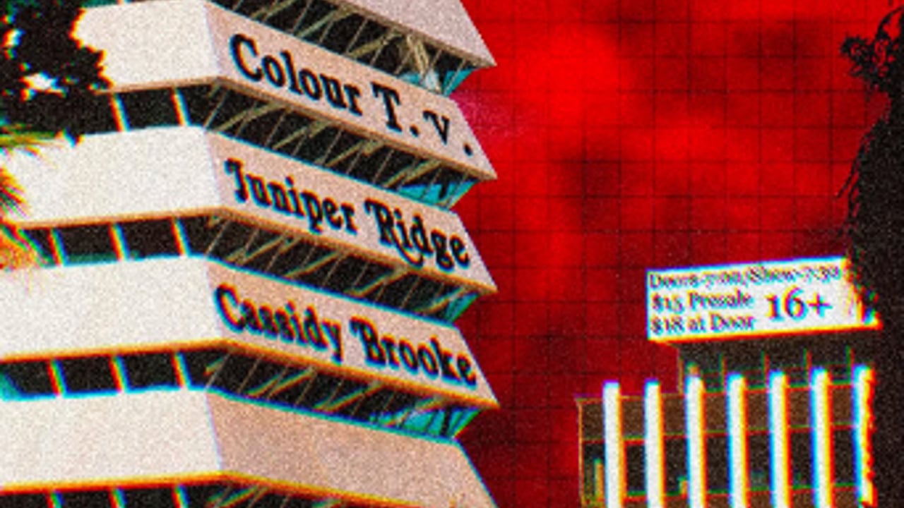 COLOUR T.V. WITH JUNIPER RIDGE AND CASSIDY BROOKE