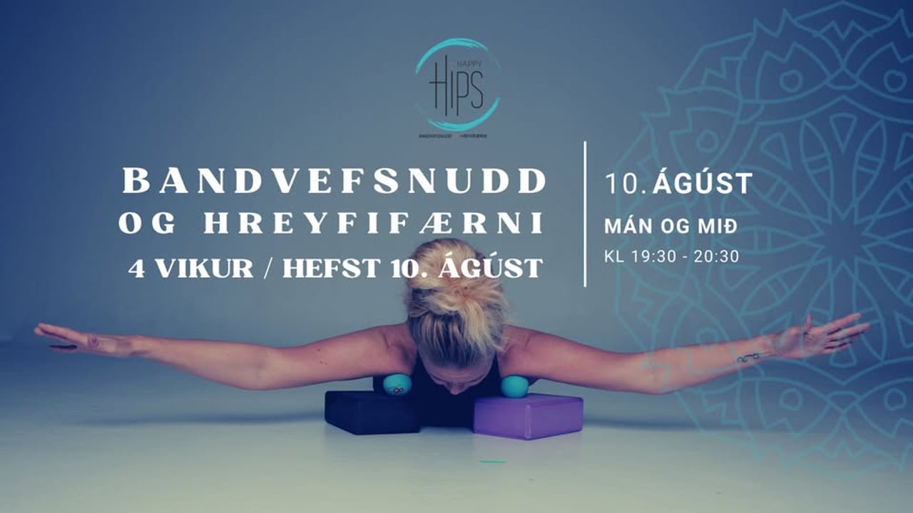 BANDVEFSNUDD - Betri líðan og meiri orka!