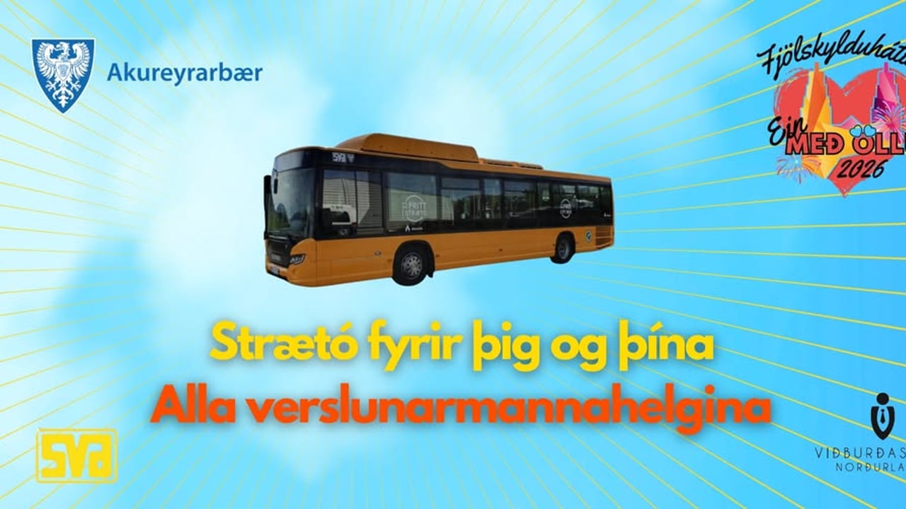 Strætó alla helgina - Ein með Öllu