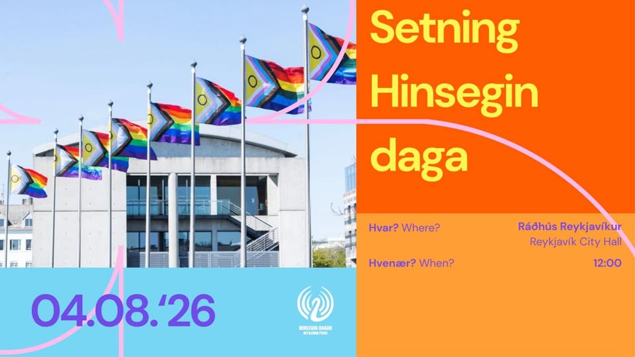 Setning Hinsegin daga 2026 // Opening of Reykjavík Pride 2026
