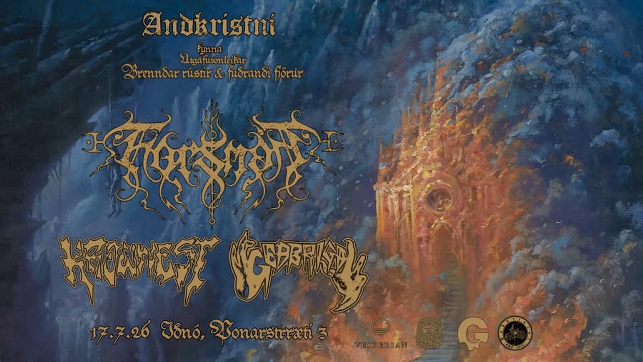 FORSMÁN - Útgáfutónelikar "Brenndar rústir & fuðrandi fjörur"