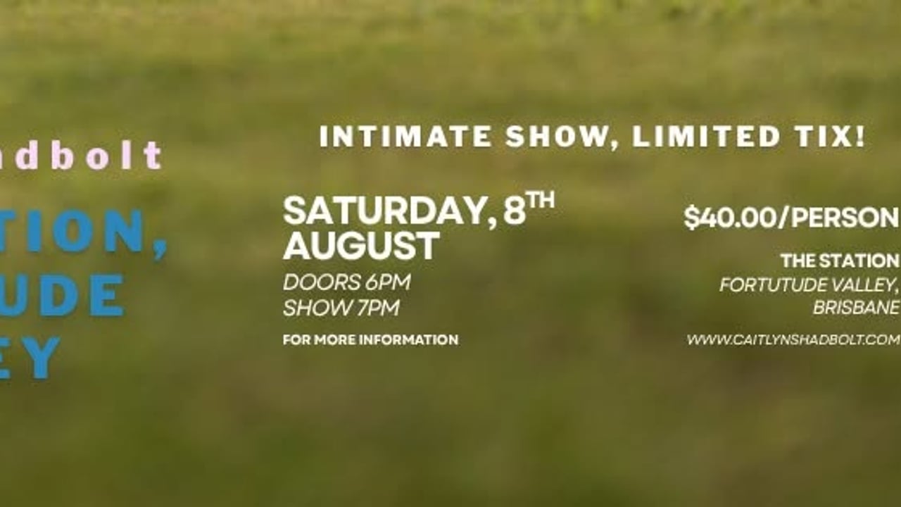 Caitlyn Shadbolt @ Fortitude Valley