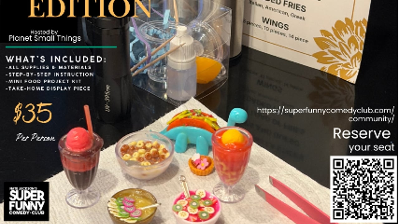 Art Workshop: Planet Small Things (Foodie Edition)