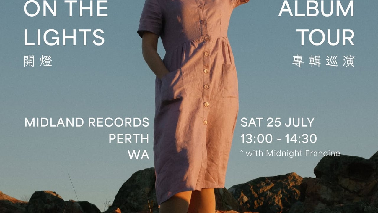 'Turn On The Lights' album tour - Midland Records, Perth