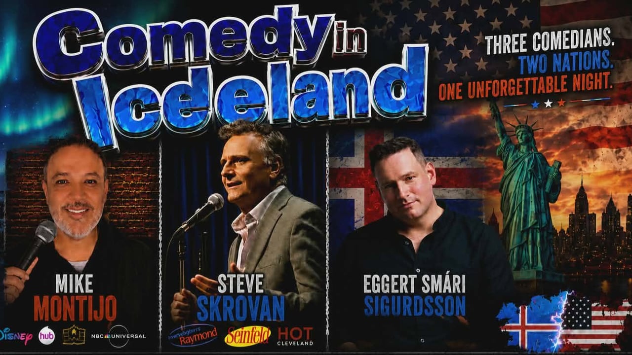Ice Cold Comedy Skorvan * Montijo * Eggert Smári