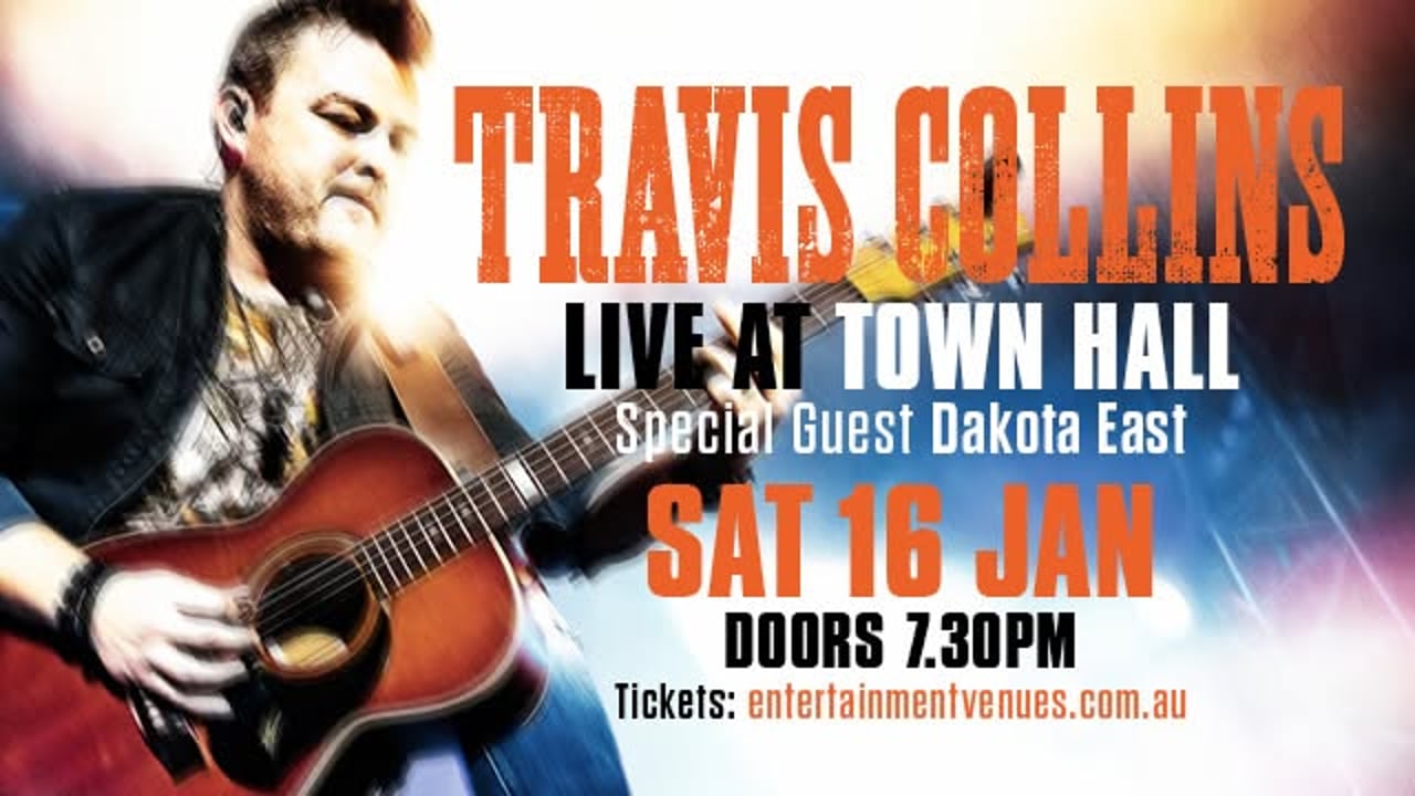 TRAVIS COLLINS - Live at Town Hall (Tamworth Festival)