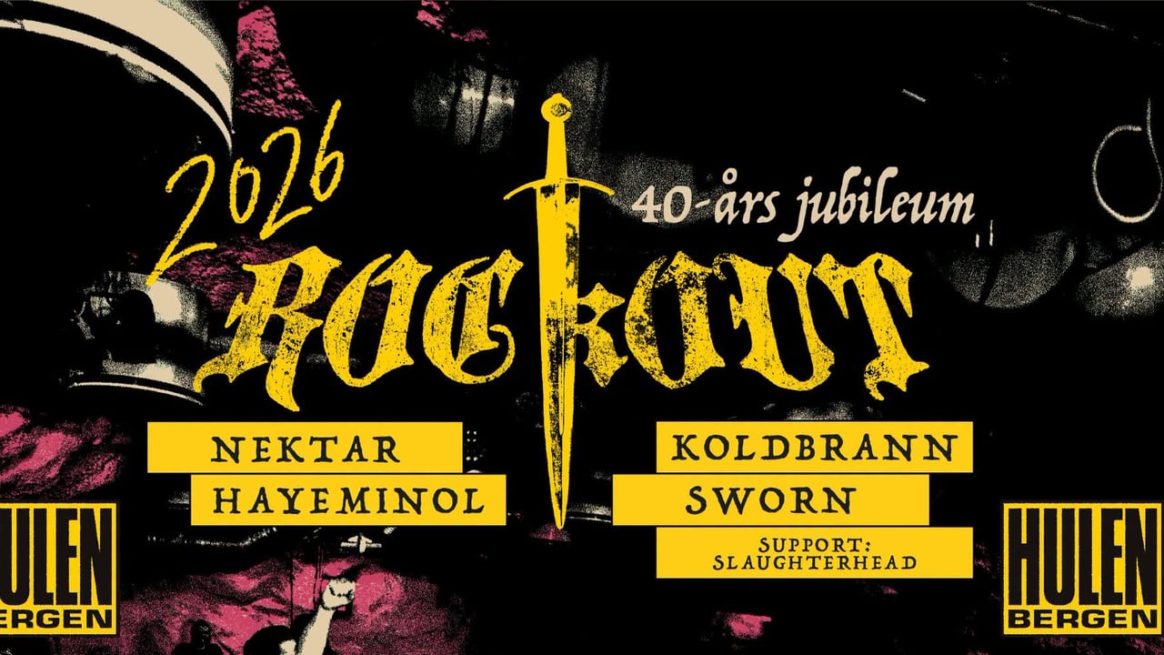 ROCKOUT 2026 || 40 års Jubileum