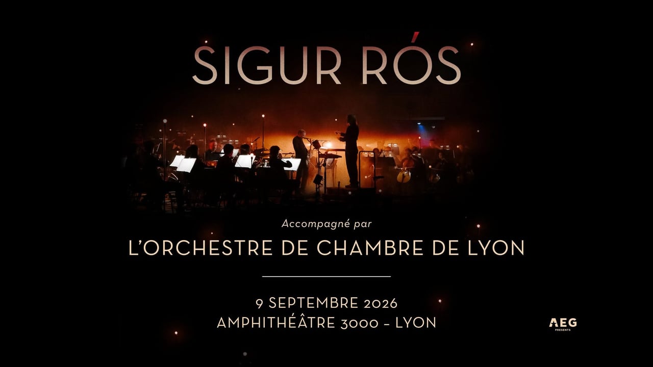 Sigur Rós · Amphithéâtre 3000 ·  9 septembre 2026