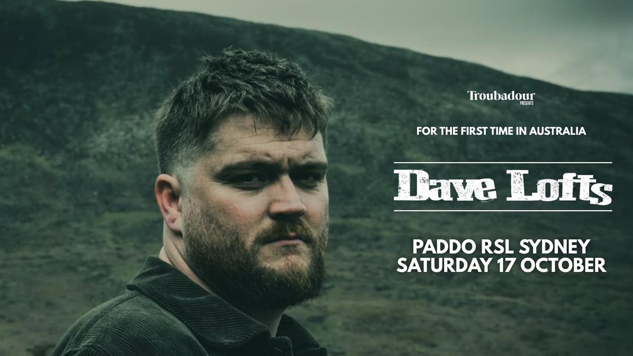 Dave Lofts // Live in Sydney! Paddo RSL 