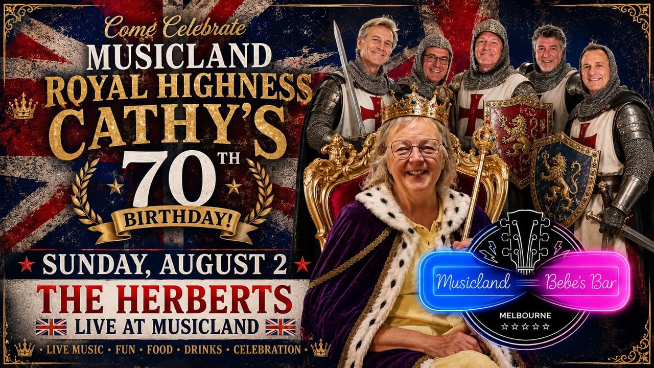 Sunday Fundays Aug 2 - The Herberts & Cathys 70th