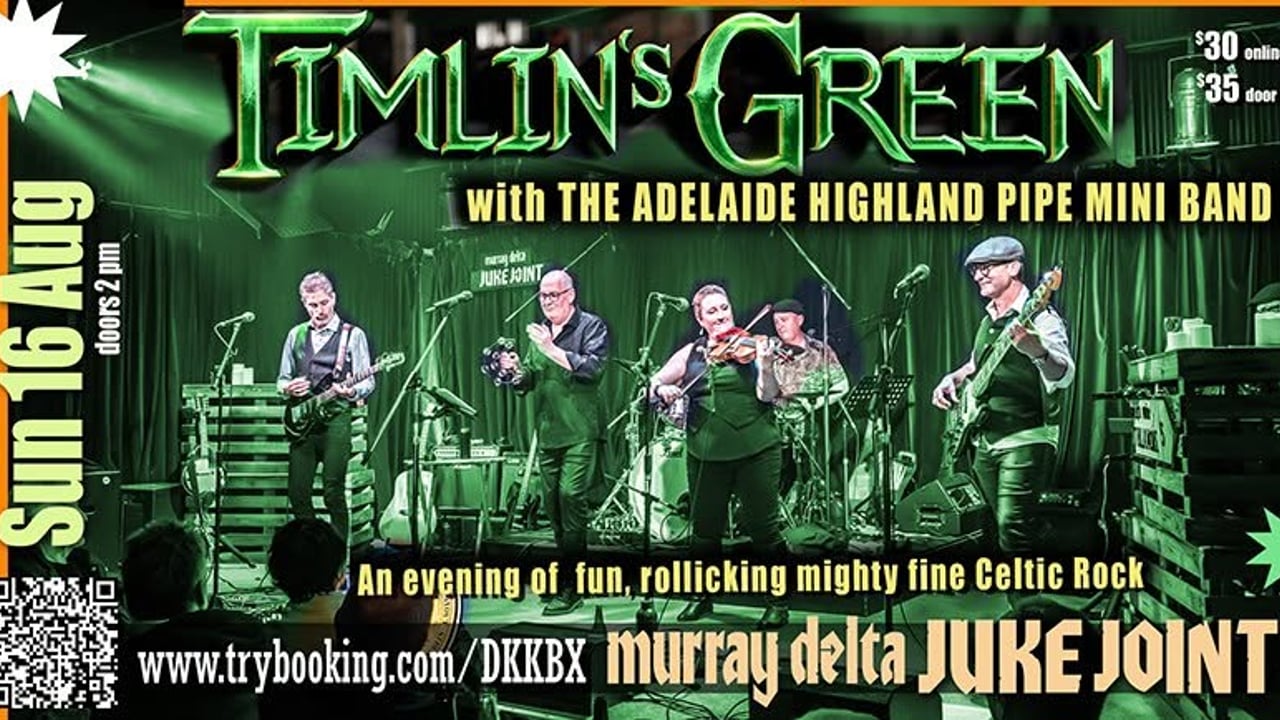 Timlin’s Green – with the Adelaide Highland Pipe mini Band
