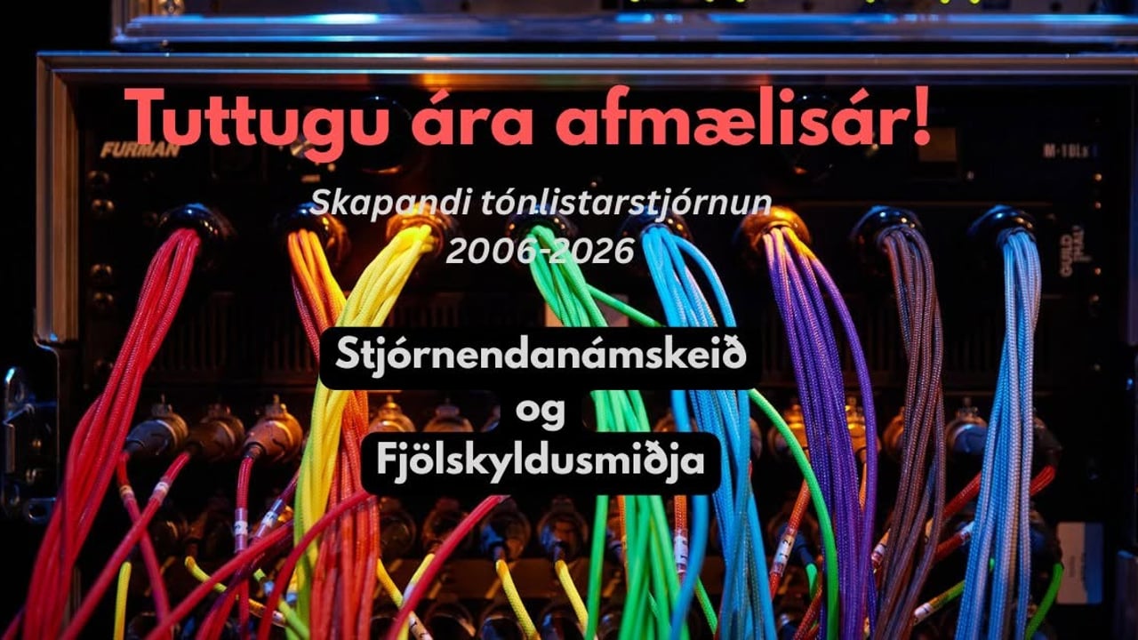 Tuttugu ára afmælisár- Skapandi tónlistarstjórnun