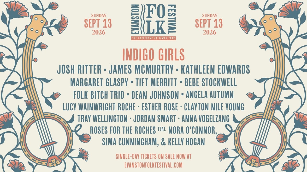 Evanston Folk Festival 2026 - SUNDAY