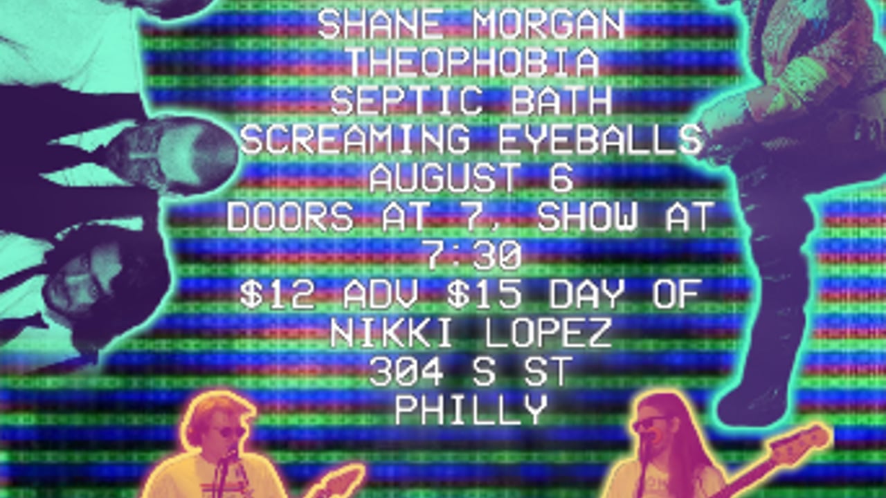Shane Morgan, Theophobia, Septic Bath, Screaming Eyeballs