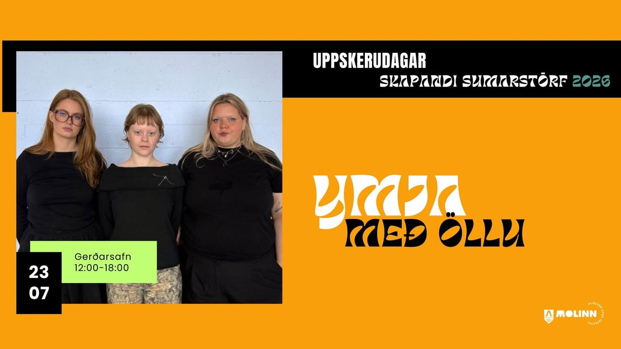 Uppskerudagar Skapandi sumarstarfa 2026: YMJA með öllu