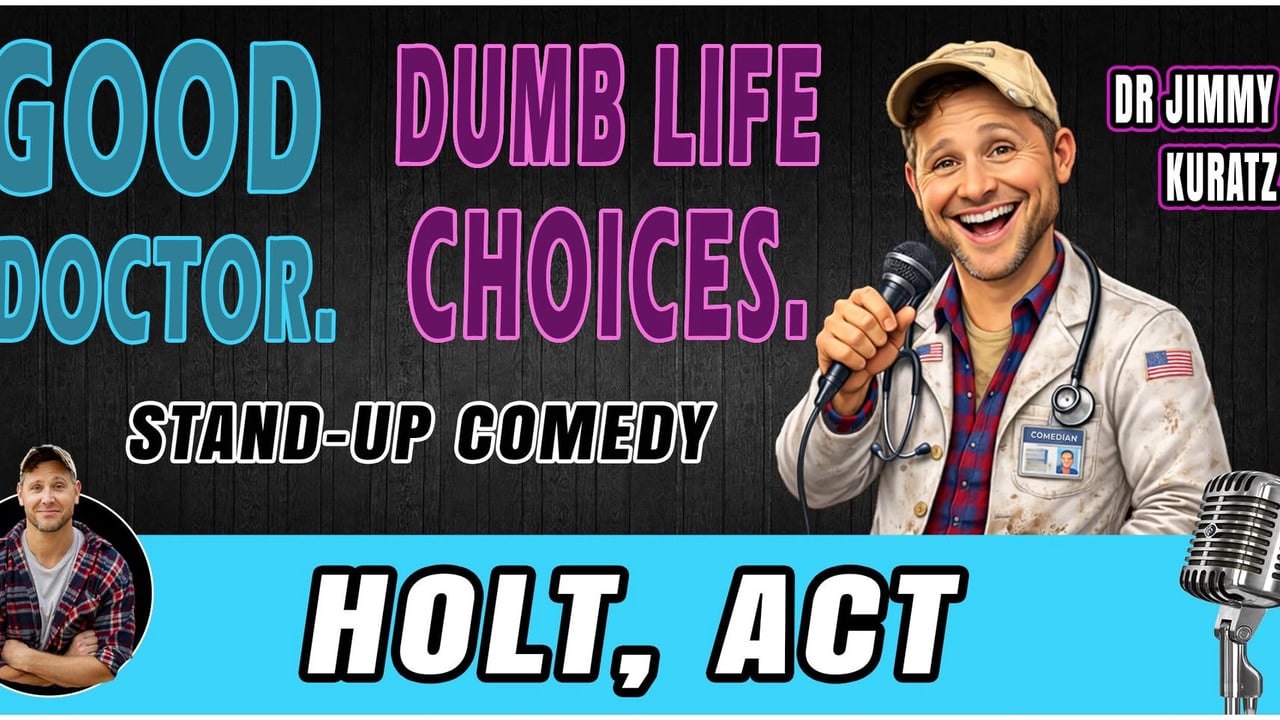 HOLT, ACT @ Raiders Belconnen ♦ STAND-UP comedy