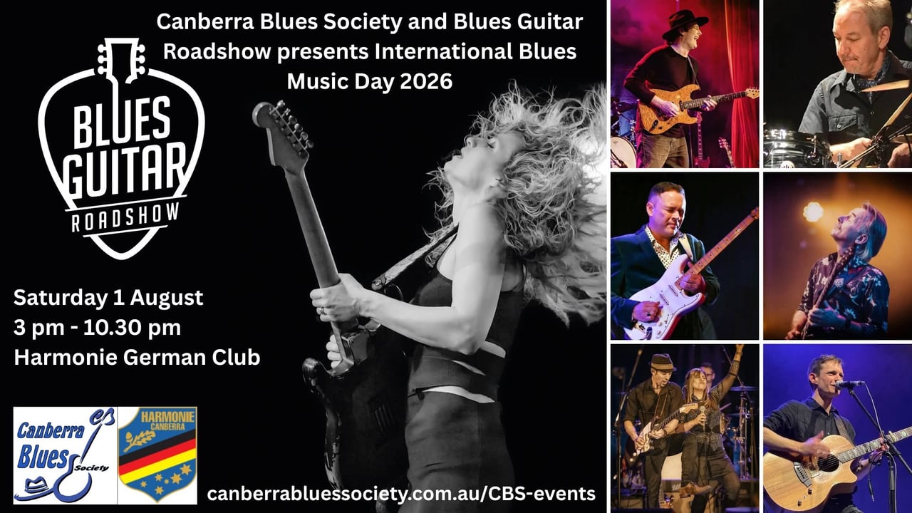 International Blues Music Day 2026 - Blues Guitar Roadshow and CBS IBMD Party