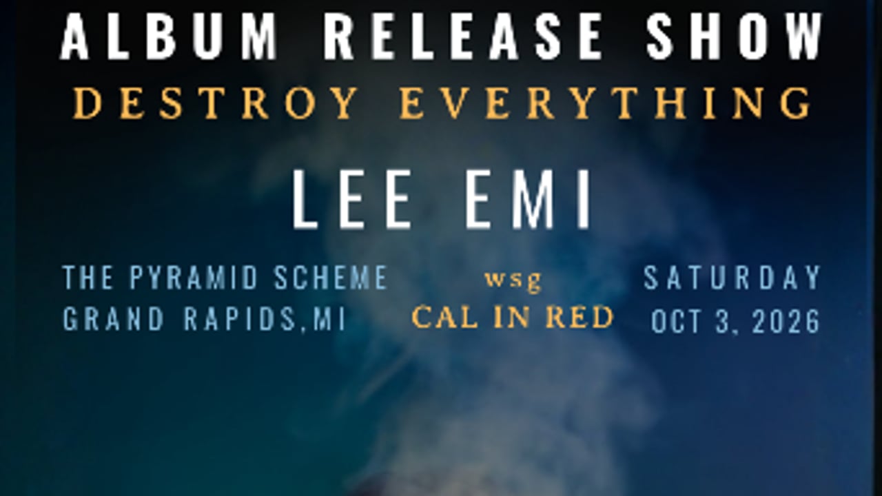 Lee Emi - Record Release Show + Cal In Red