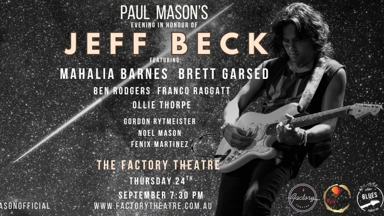 PAUL MASON’S EVENING IN HONOUR OF JEFF BECK