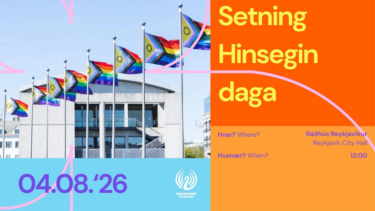 Setning Hinsegin daga 2026 // Opening of Reykjavík Pride 2026