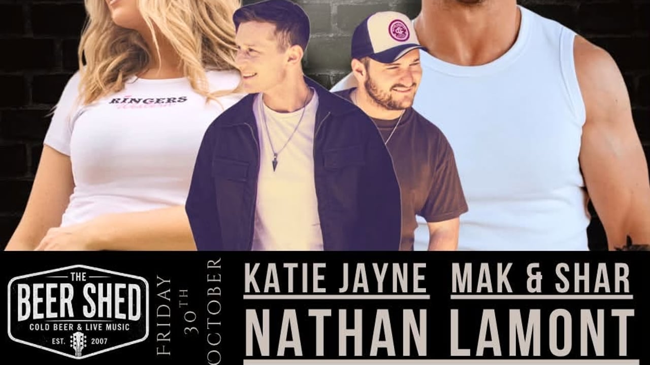 Mak & Shar, Katie Jayne & Nathan Lamont @The Beer Shed