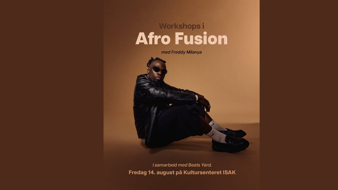 Danseworkshops i Afro Fusion med Freddy Milanya