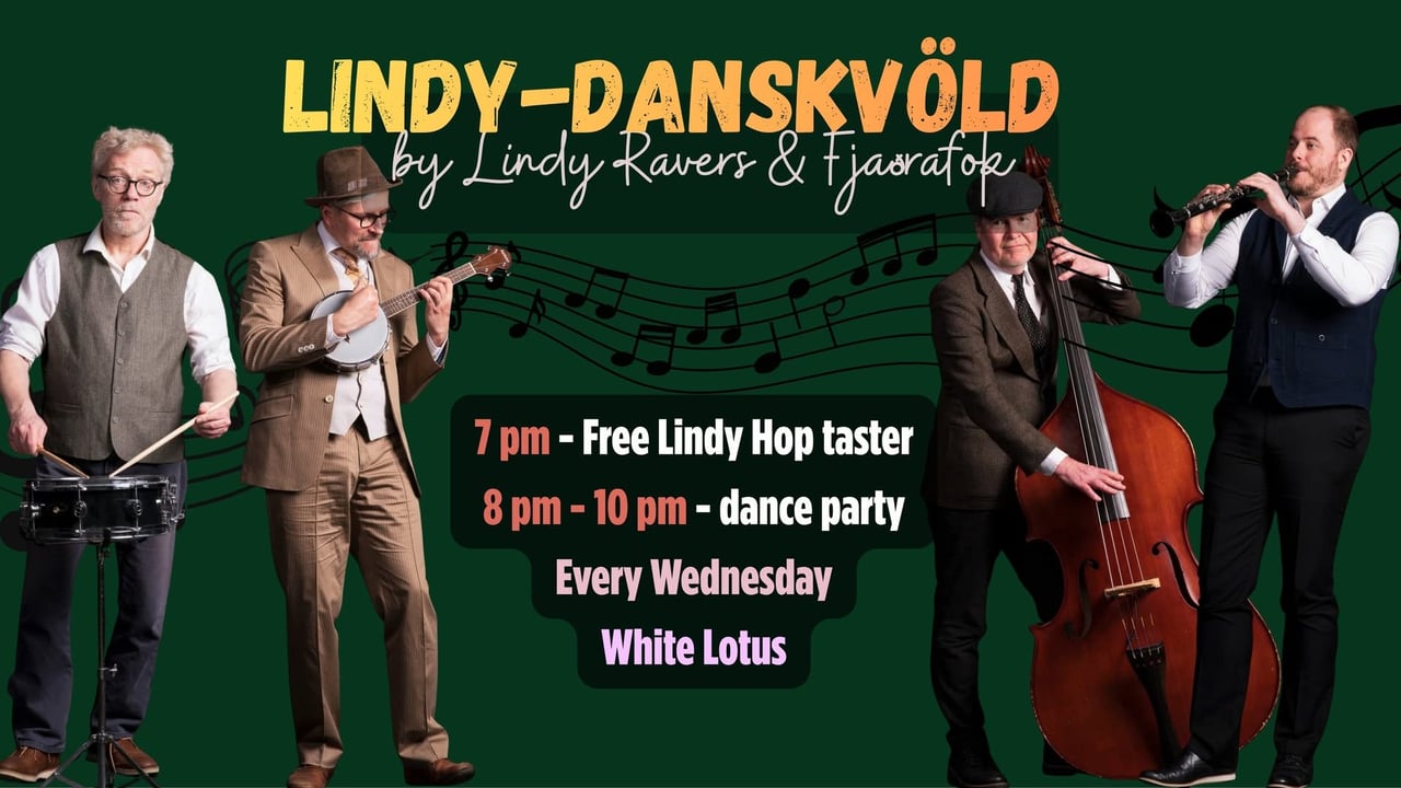 Danskvöld með Lindy Hop & Fjaðrafok