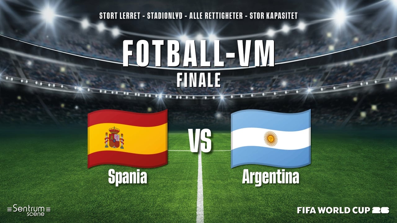 Fotball-VM på Sentrum Scene: Finale