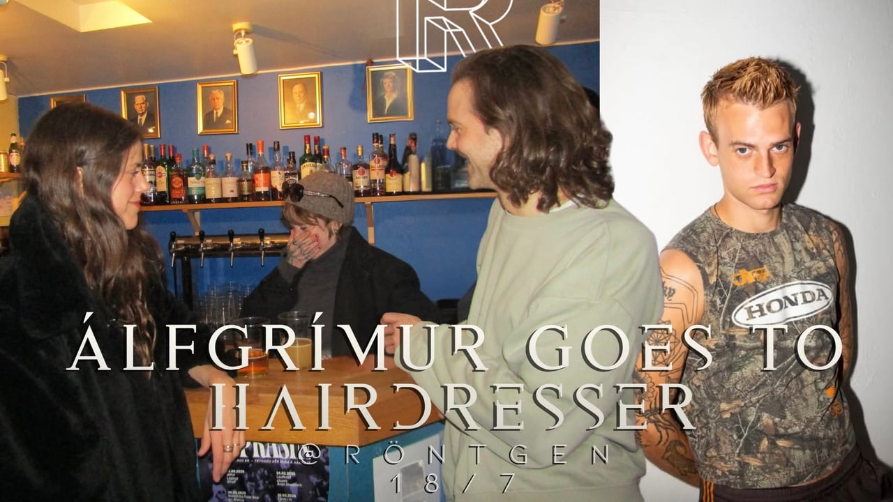Álfgrímur goes to Hairdresser