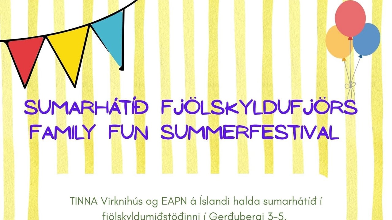 Sumarhátíð Fjölskyldufjörs/Familyfun Summerfestival