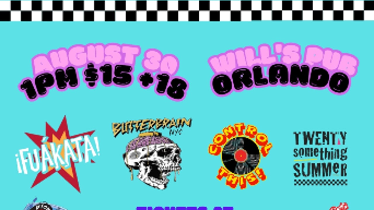 ¡Fuákata with Butterbrain, Control This, and Twenty Something Summer