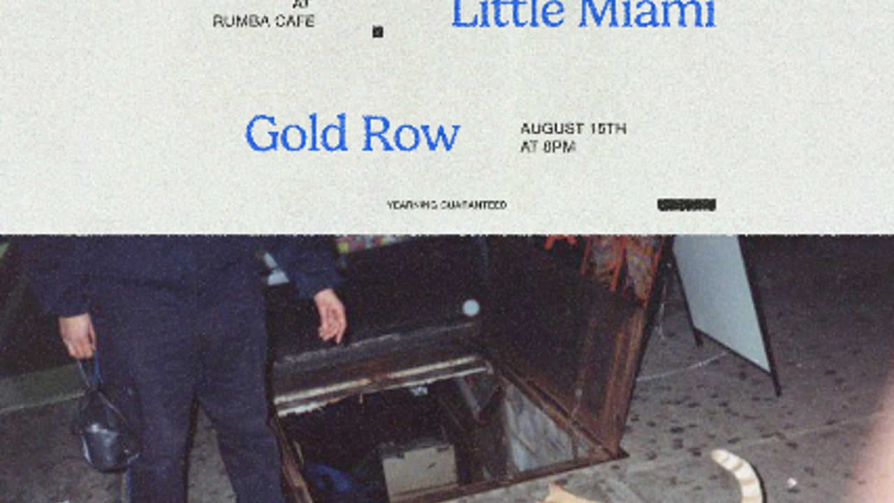 Garet Camella w/ Little Miami & Gold Row