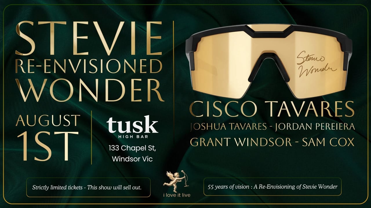 CISCO TAVARES & FRIENDS present Stevie Wonder Re-Envisioned