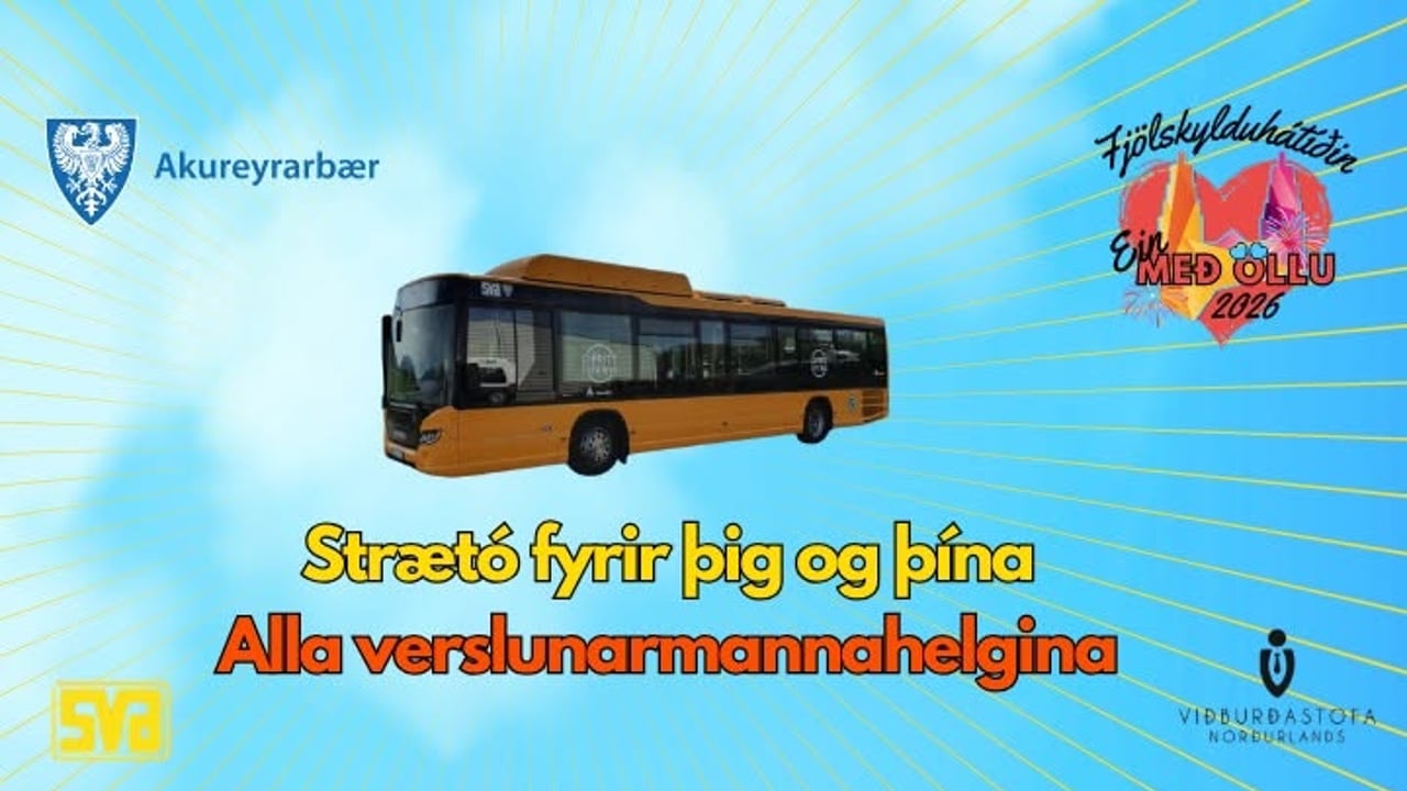 Strætó alla helgina - Ein með Öllu