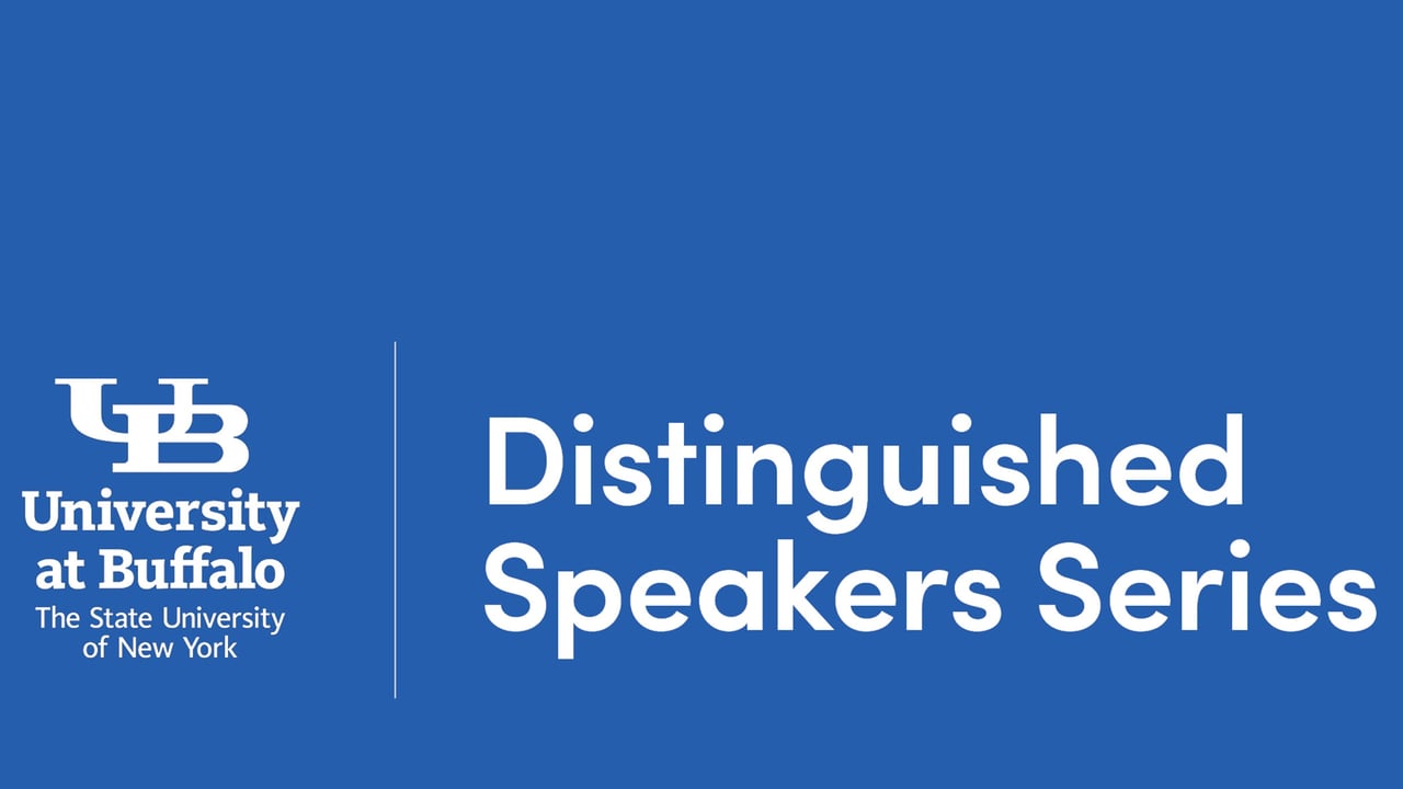 UB Distinguished Speakers Series: Ella Al-Shamahi