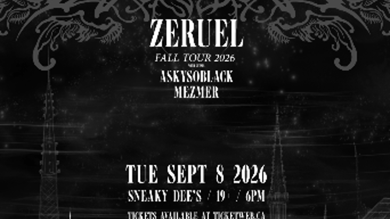 Zeruel w/ Mezmer & ASkySoBlack at Sneaky Dee's